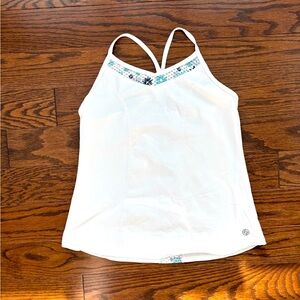 Fancy luxury athletic wear by Lija, beautiful floral detailing